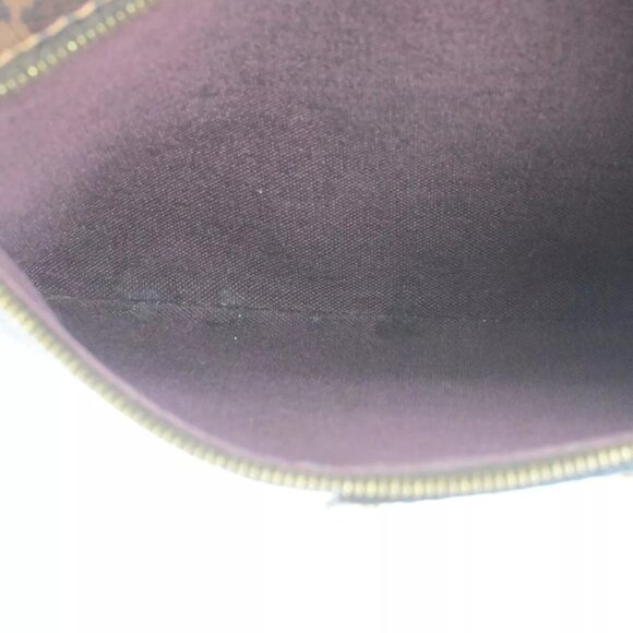 LOUIS VUITTON LV Iena PM Shoulder Bag Monogram Leather Brown - Picture 12 of 15